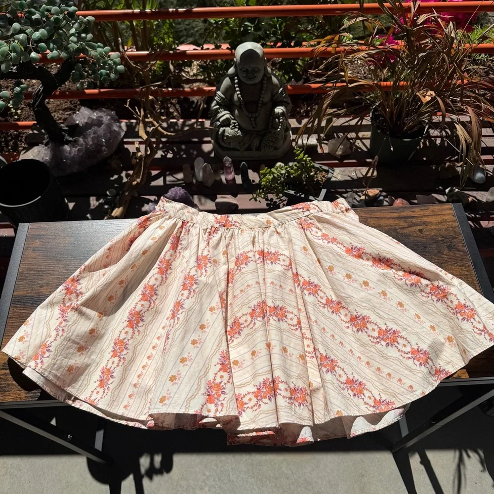 Free People Summer Mini Skirt - Picture 2 of 4